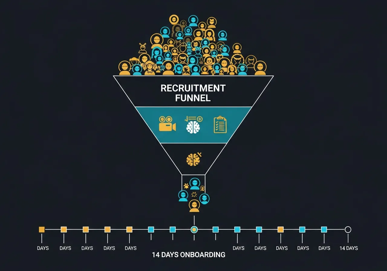 Recruiting Funnel für Immobilienmakler Mitarbeiter