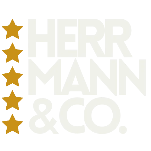 HERRMANN & CO. Logo – GTM-Architektur und digitales Wachstum für Immobilienmakler in Hamburg